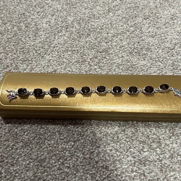 Bracelet brown stone - Picture 4 of 6